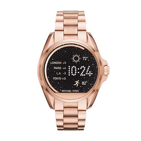 michael kors mkt5004 access rose gold bradshaw smartwatch|Gen 4 Bradshaw Rose Gold.